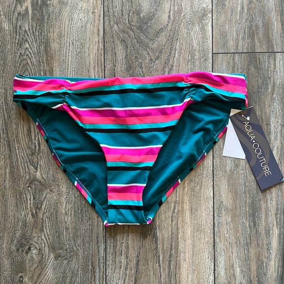 Aqua Couture Bikini Bottom Size L - Picture 1 of 4